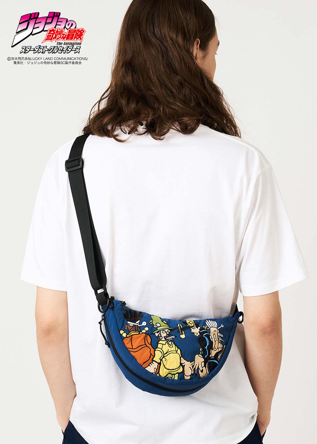 JoJo's Bizarre Adventure x Graniph Fashion Collection - Zenyatta Mondatta Brothers Mini Shoulder Bag