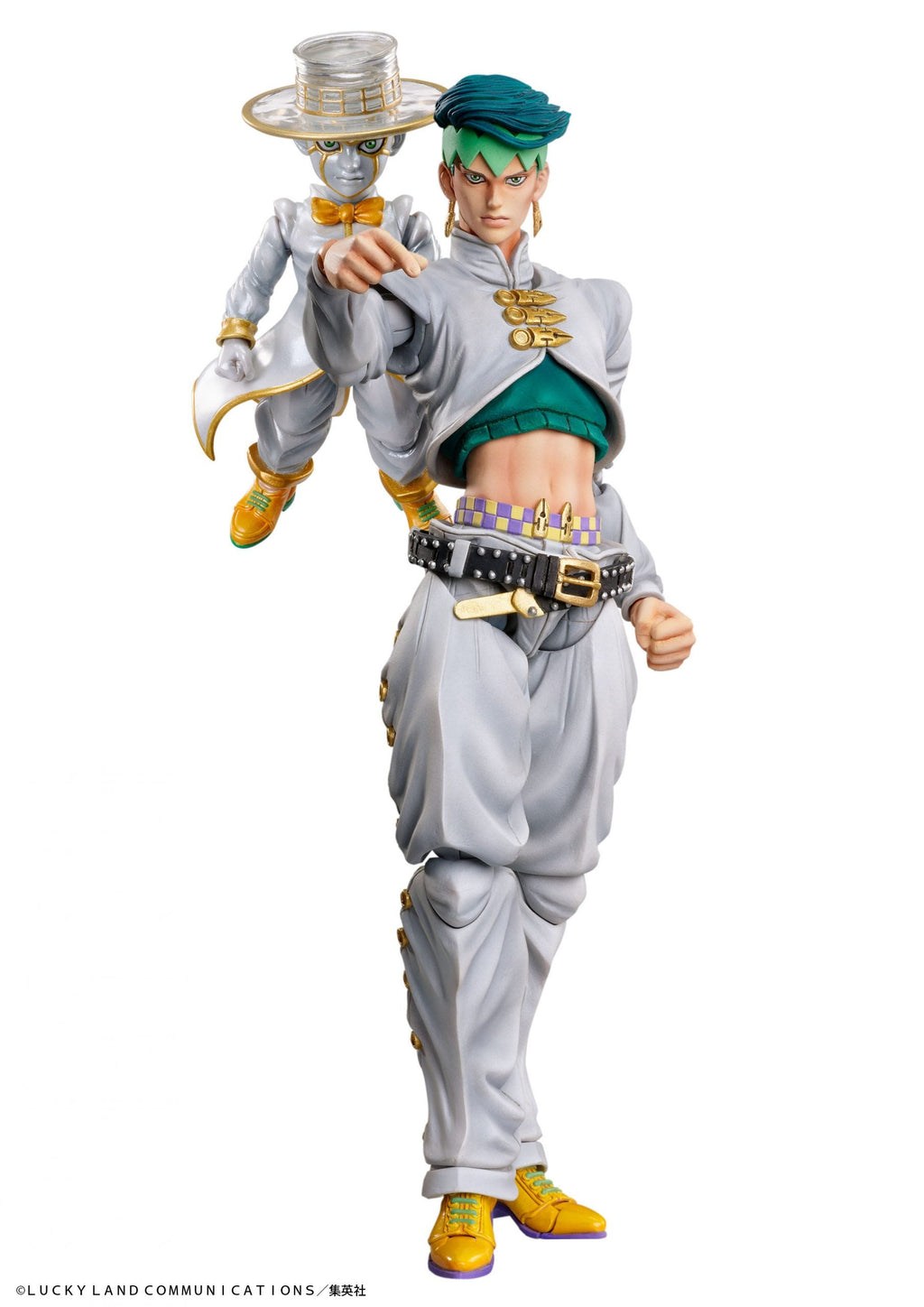 Jojo's Bizarre Adventure Part. IV Diamond is Unbreakable Super Action Statue - Kishibe Rohan & Heaven's Door [Pre-Order Aug 2026]