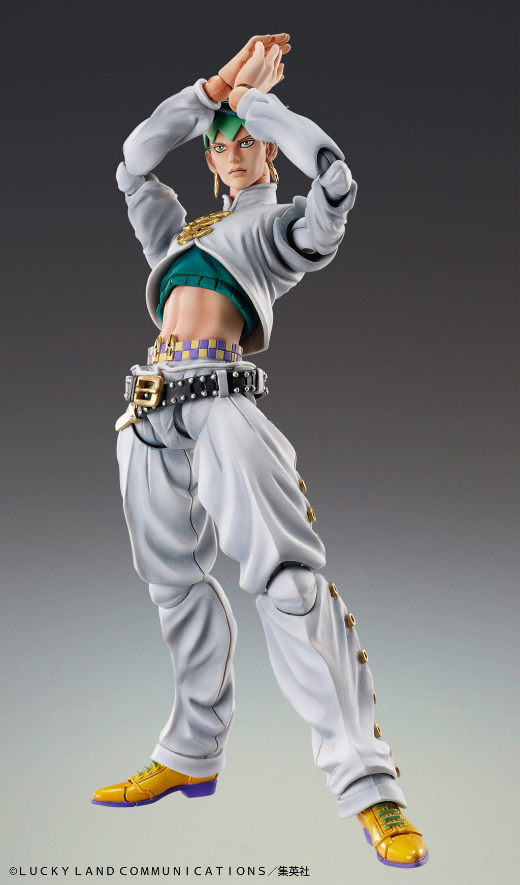Jojo's Bizarre Adventure Part. IV Diamond is Unbreakable Super Action Statue - Kishibe Rohan & Heaven's Door [Pre-Order Aug 2026]