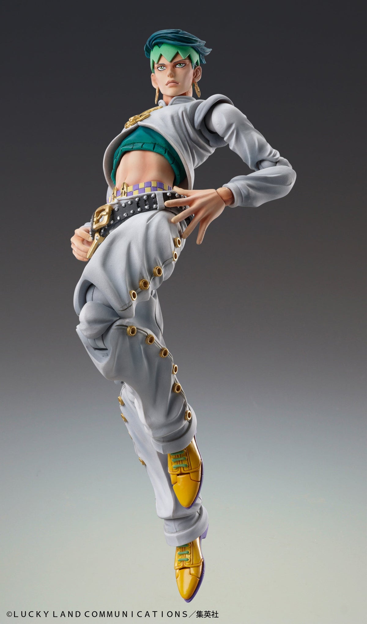Jojo's Bizarre Adventure Part. IV Diamond is Unbreakable Super Action Statue - Kishibe Rohan & Heaven's Door [Pre-Order Aug 2026]