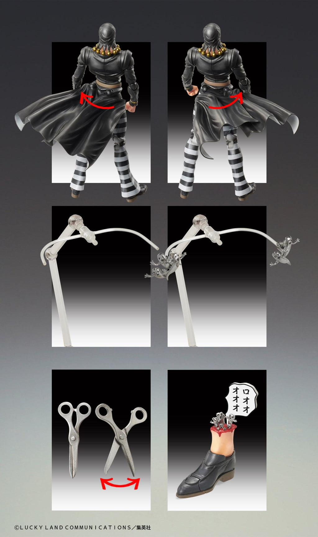 Jojo's Bizarre Adventure Part.V Super Action Statue Figure - Risotto Nero [Pre-Order Sep 2026]