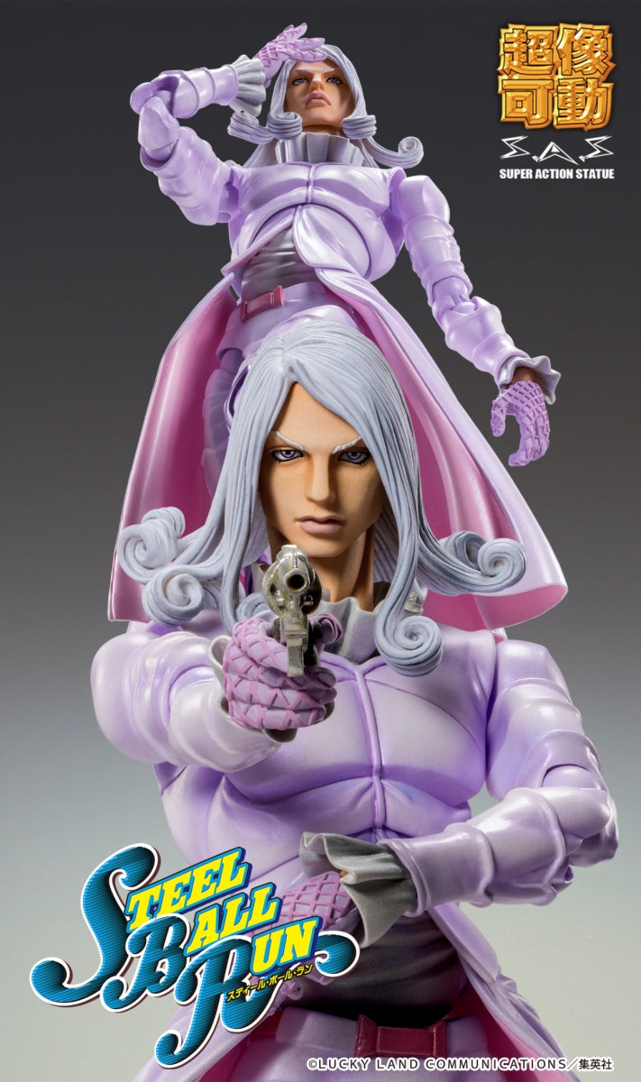 Jojo's Bizarre Adventure Super Action Statue - Funny Valentine 2nd