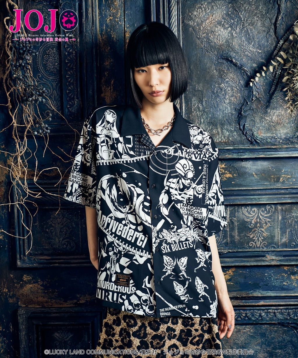 Jojo's Bizarre Adventure x Glamb Fashion Collection - Bruno Bucciarati Stand Shirt [Pre-Order Nov 2026]