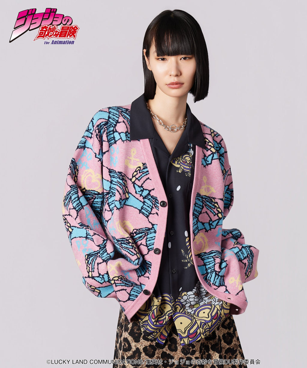 Jojo's Bizarre Adventure x Glamb Fashion Collection - Crazy Diamond Cardigan