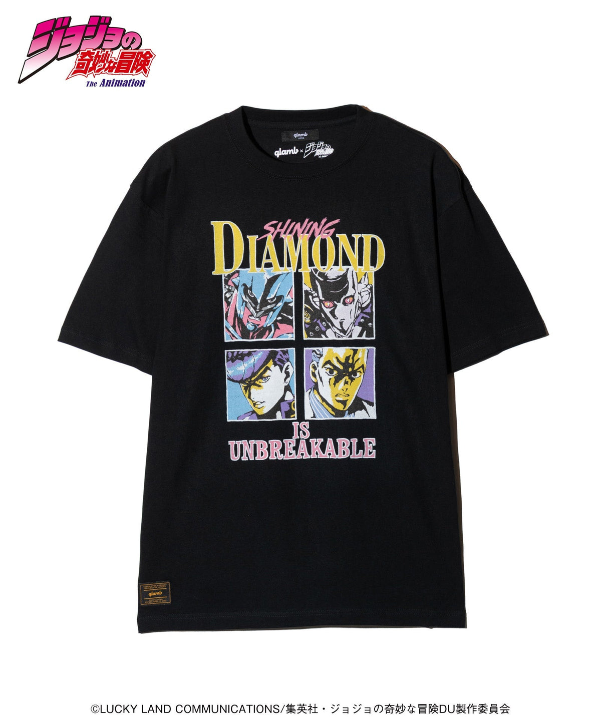 Jojo's Bizarre Adventure x Glamb Fashion Collection - Crazy Diamond vs Killer Queen T-Shirt