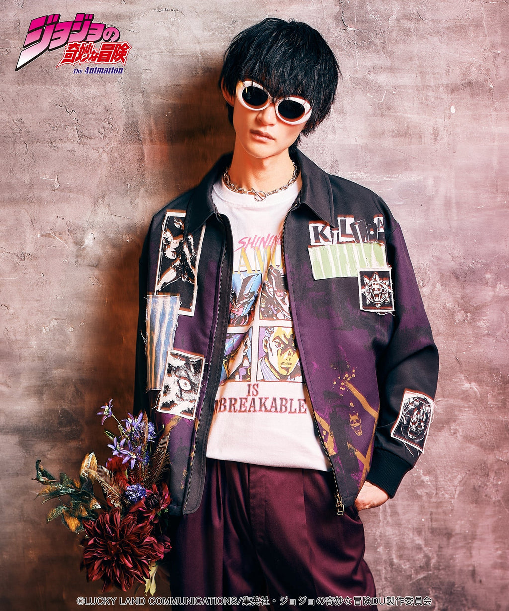 Jojo's Bizarre Adventure x Glamb Fashion Collection - Crazy Diamond vs Killer Queen T-Shirt