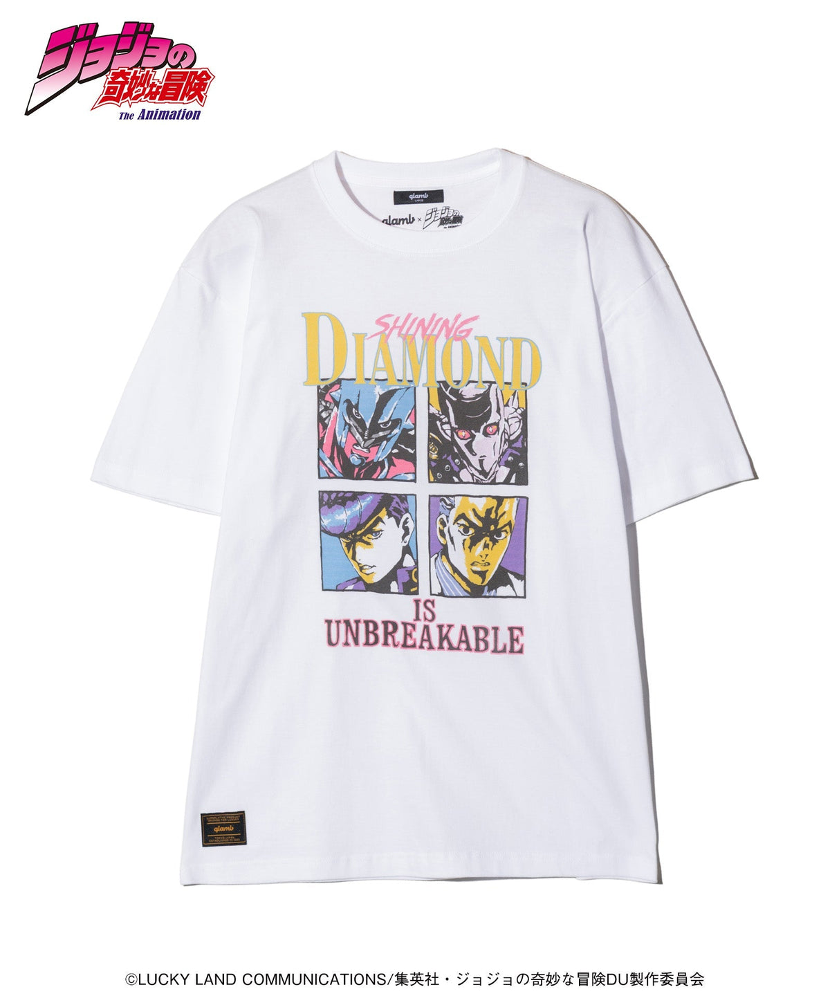 Jojo's Bizarre Adventure x Glamb Fashion Collection - Crazy Diamond vs Killer Queen T-Shirt
