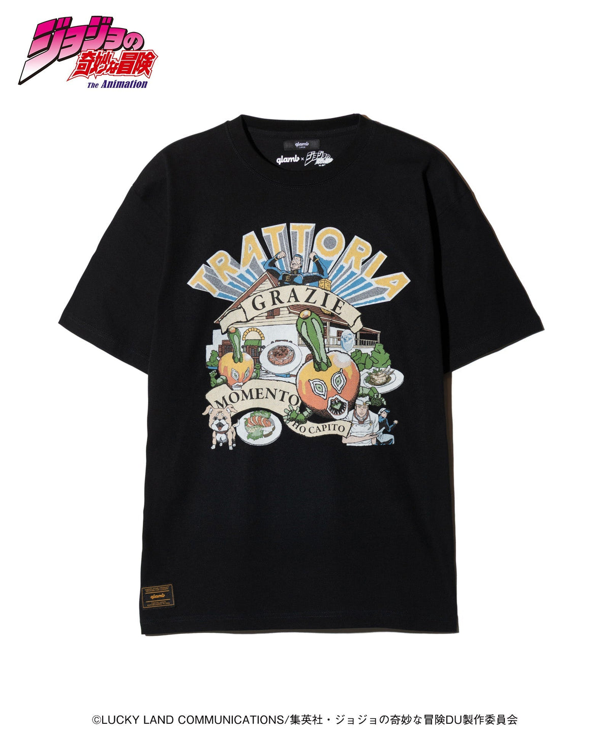 Jojo's Bizarre Adventure x Glamb Fashion Collection - Tonio's Stand T-Shirt