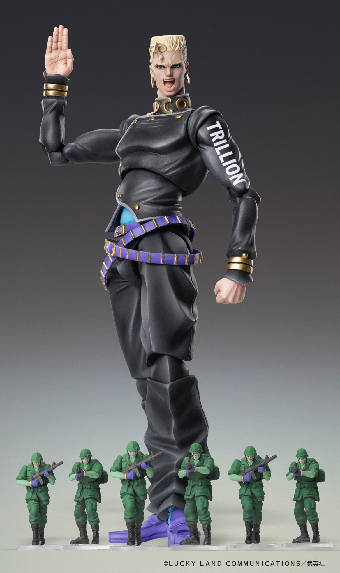 Jojo's Bizarre Adventure Part. IV Super Action Statue - Keicho Nijimura & Bad Company [Pre-Order Sep 2026]