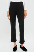 Black Vegan Suede Ashford Pants