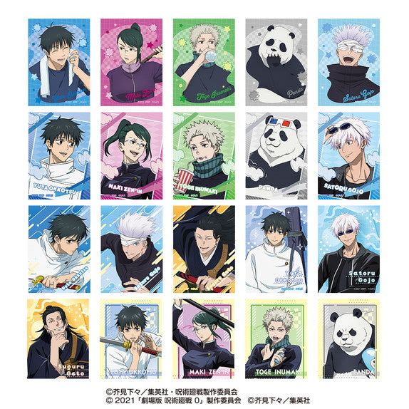 Jujutsu Kaisen 5th Anniversary Jujutsu Kaisen 0 The Movie- Mini Bromide Collection Complete Set of 10 Types [Pre-Order Sep 2026]