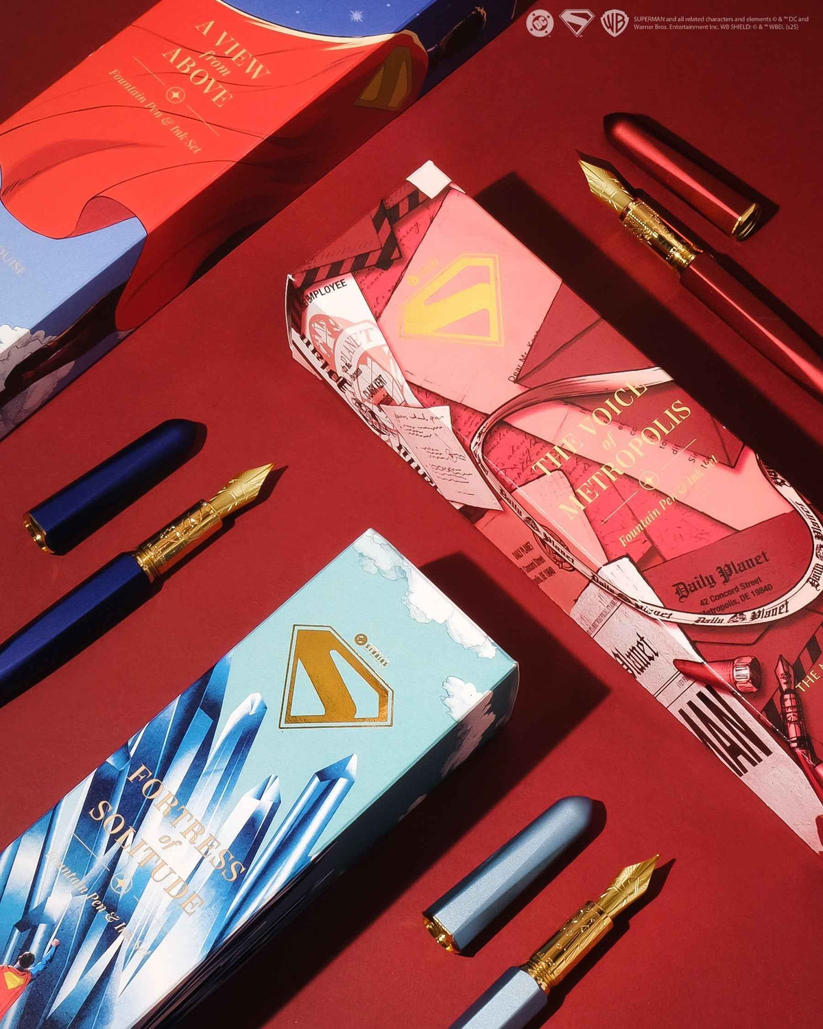 Warner Bros. | Superman | Pen and Ink Set | A View from Above