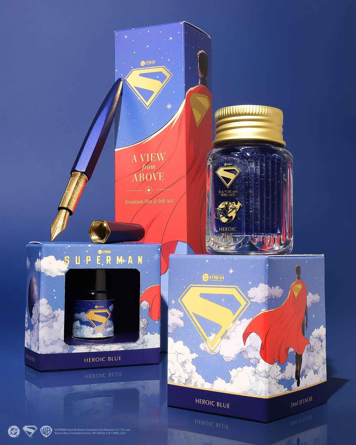 Warner Bros. | Superman | Pen and Ink Set | A View from Above