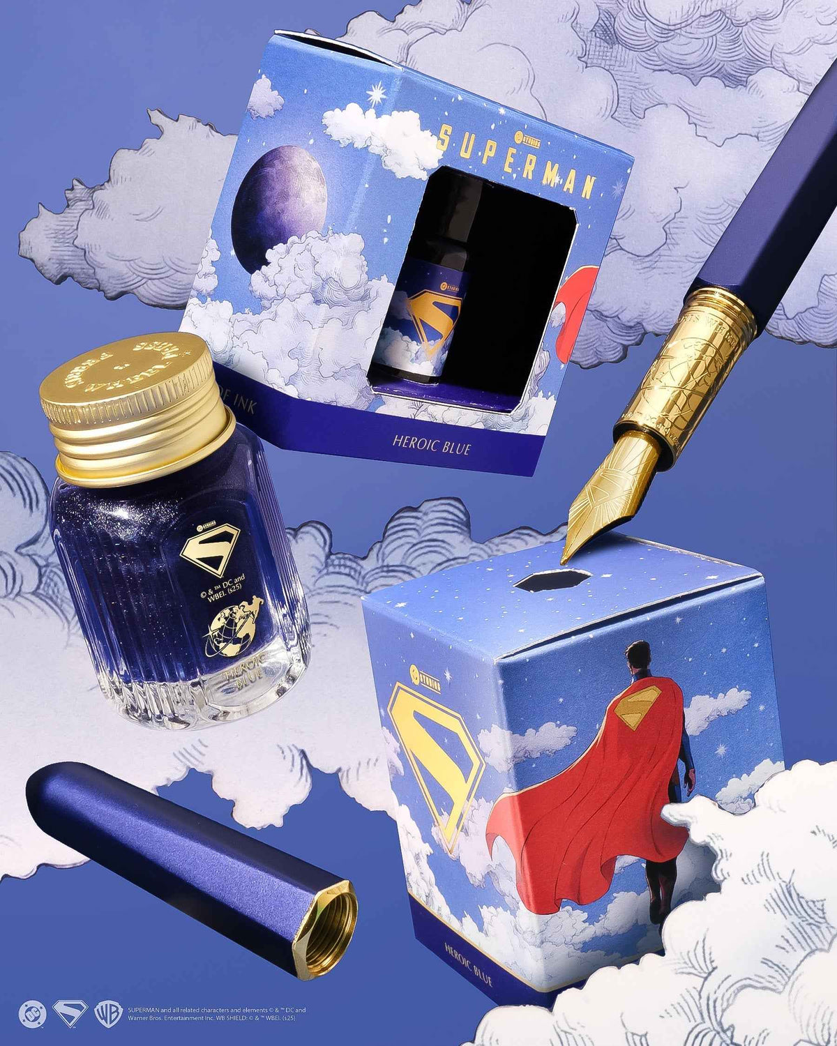 Warner Bros. | Superman | Heroic Blue 28ml Ink