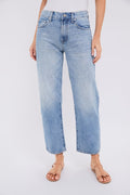 Bowie Lexi Mid Rise Bowed Straight