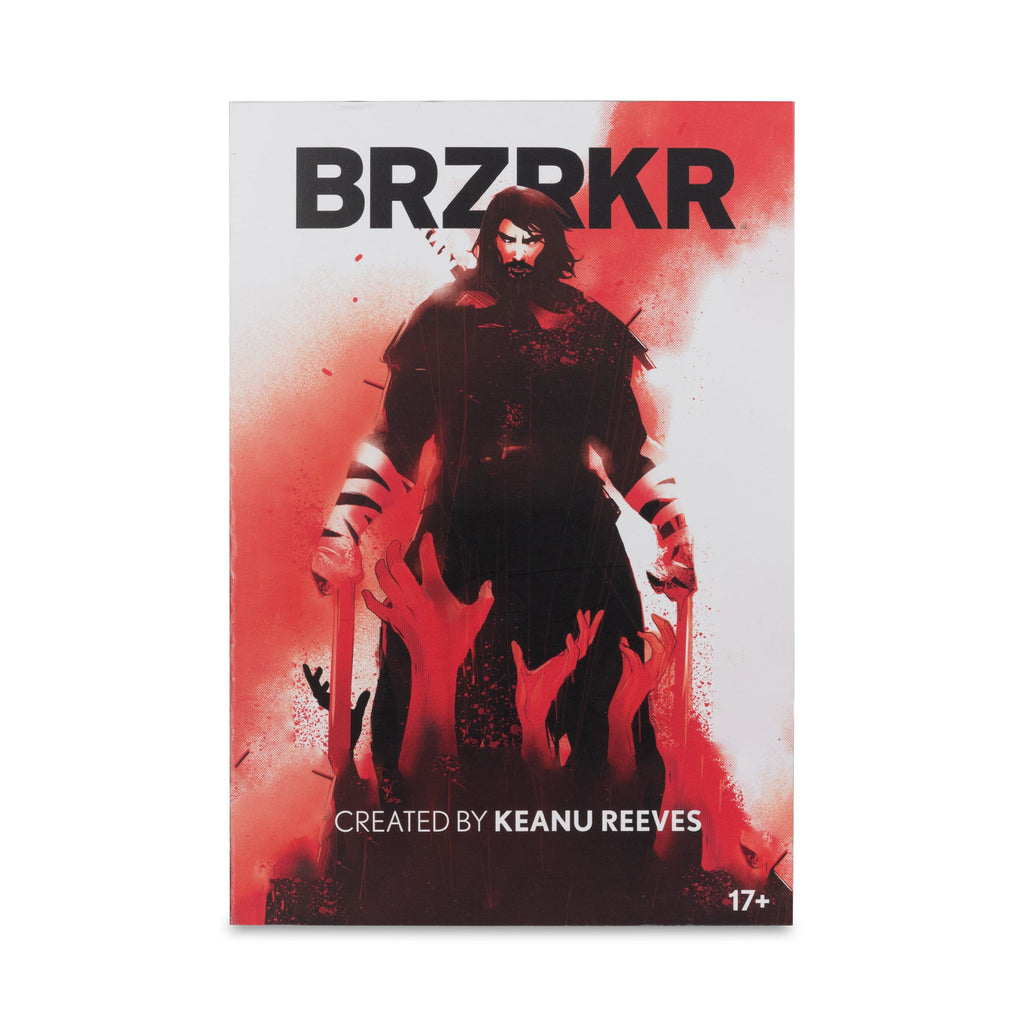 BRZRKR B 7IN DELUXE ACTION FIGURE WITH MCFARLANE TOYS DIGITAL COLLECTIBLE **Walmart Exclusive**