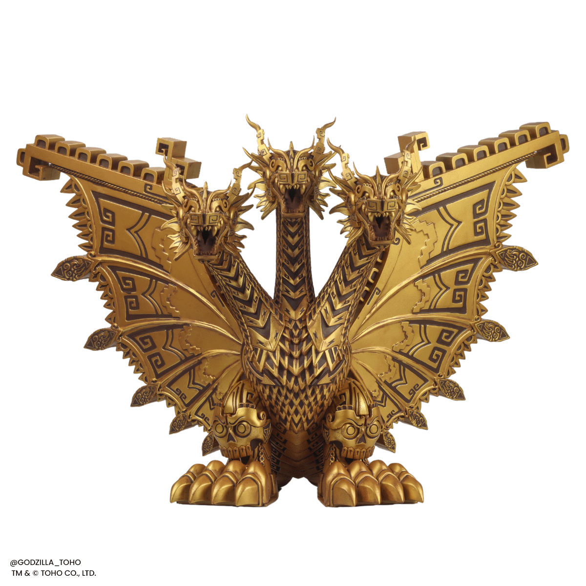 King Ghidorah - Vinyl Designer Figure by Urban Aztec - Relic Variant