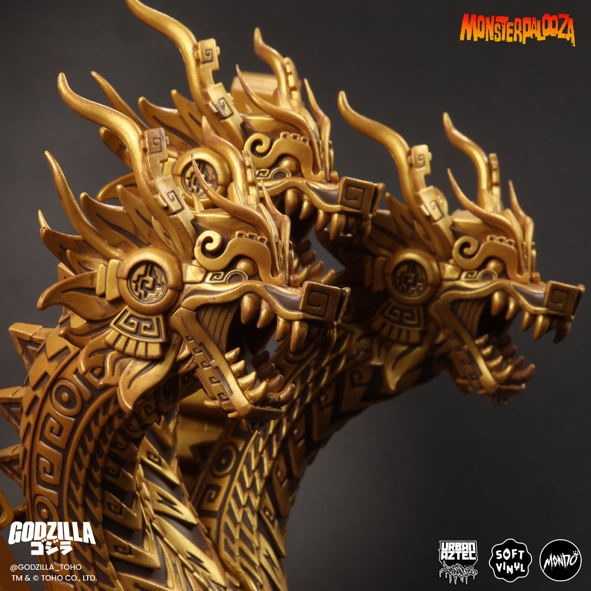 King Ghidorah - Vinyl Designer Figure by Urban Aztec - Relic Variant