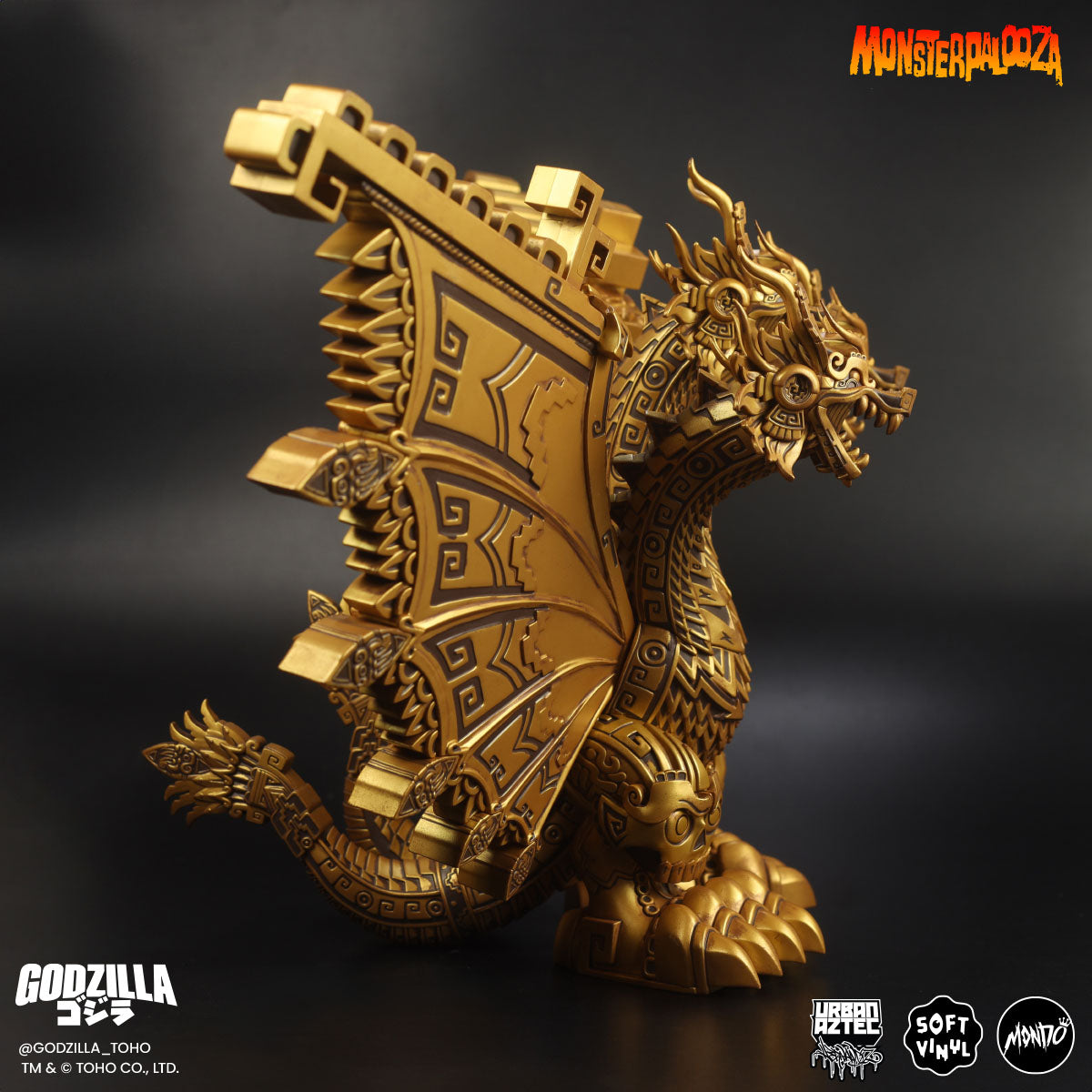 King Ghidorah - Vinyl Designer Figure by Urban Aztec - Relic Variant
