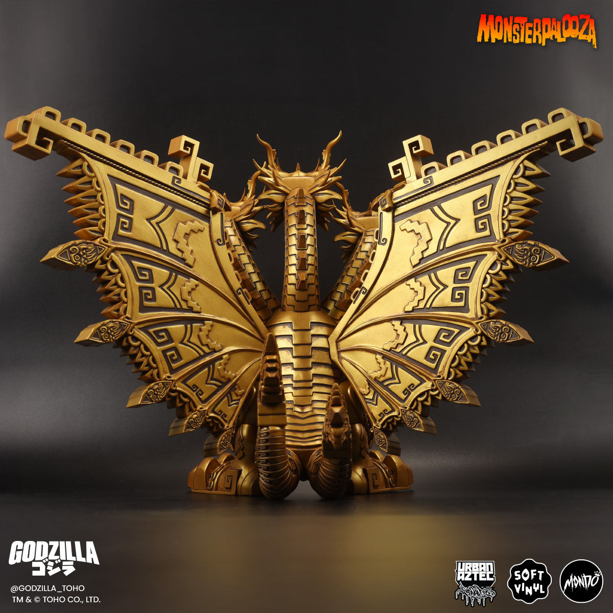 King Ghidorah - Vinyl Designer Figure by Urban Aztec - Relic Variant