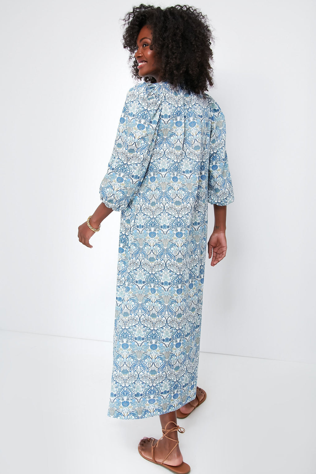 Blue Morris Allotment Maya Dress