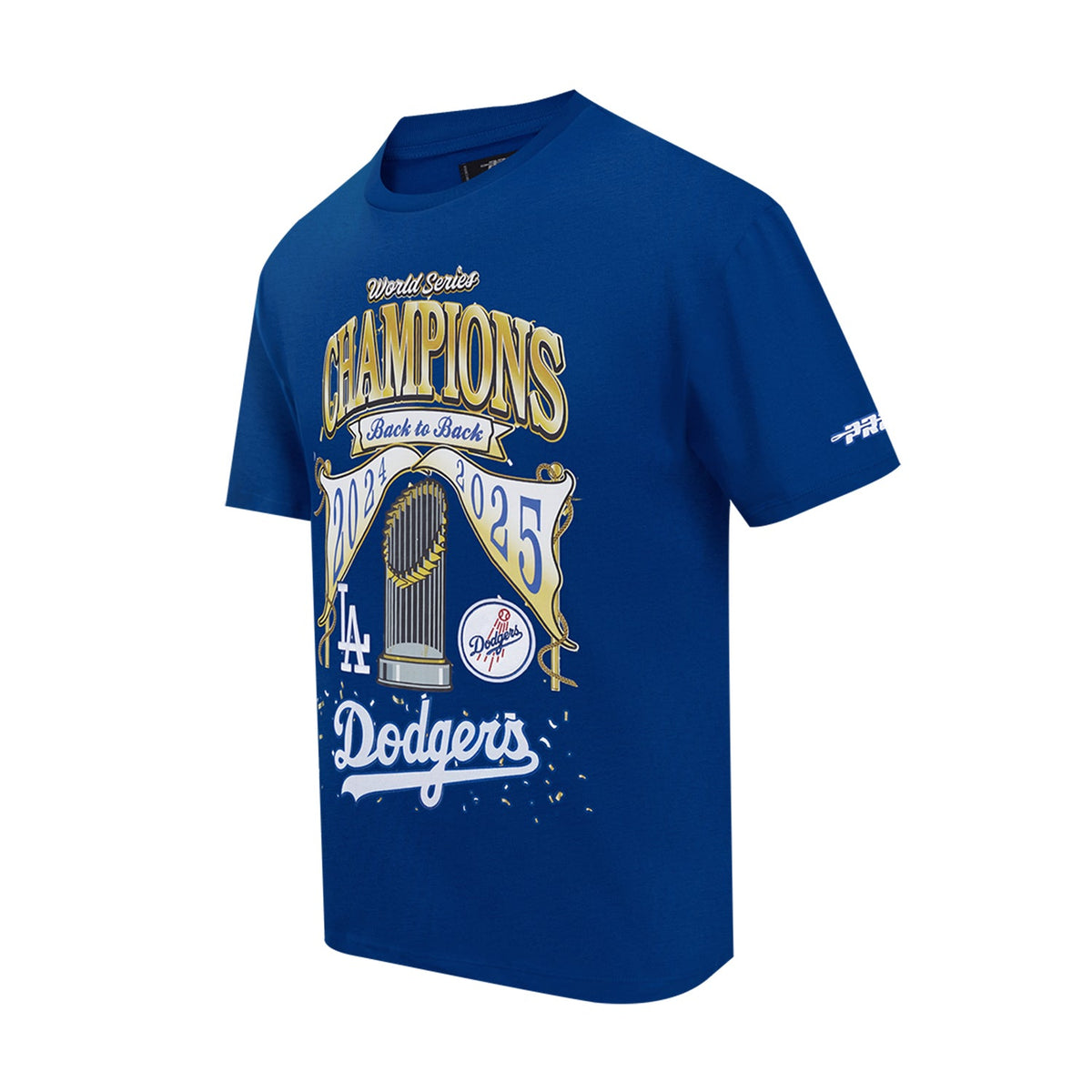 Los Angeles Dodgers Back to Back Champs Tee - Mens