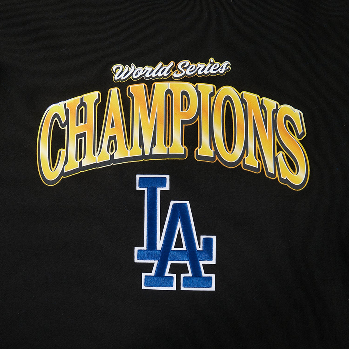 Dodgers World Series 2025 Champions PO Hoody - Mens