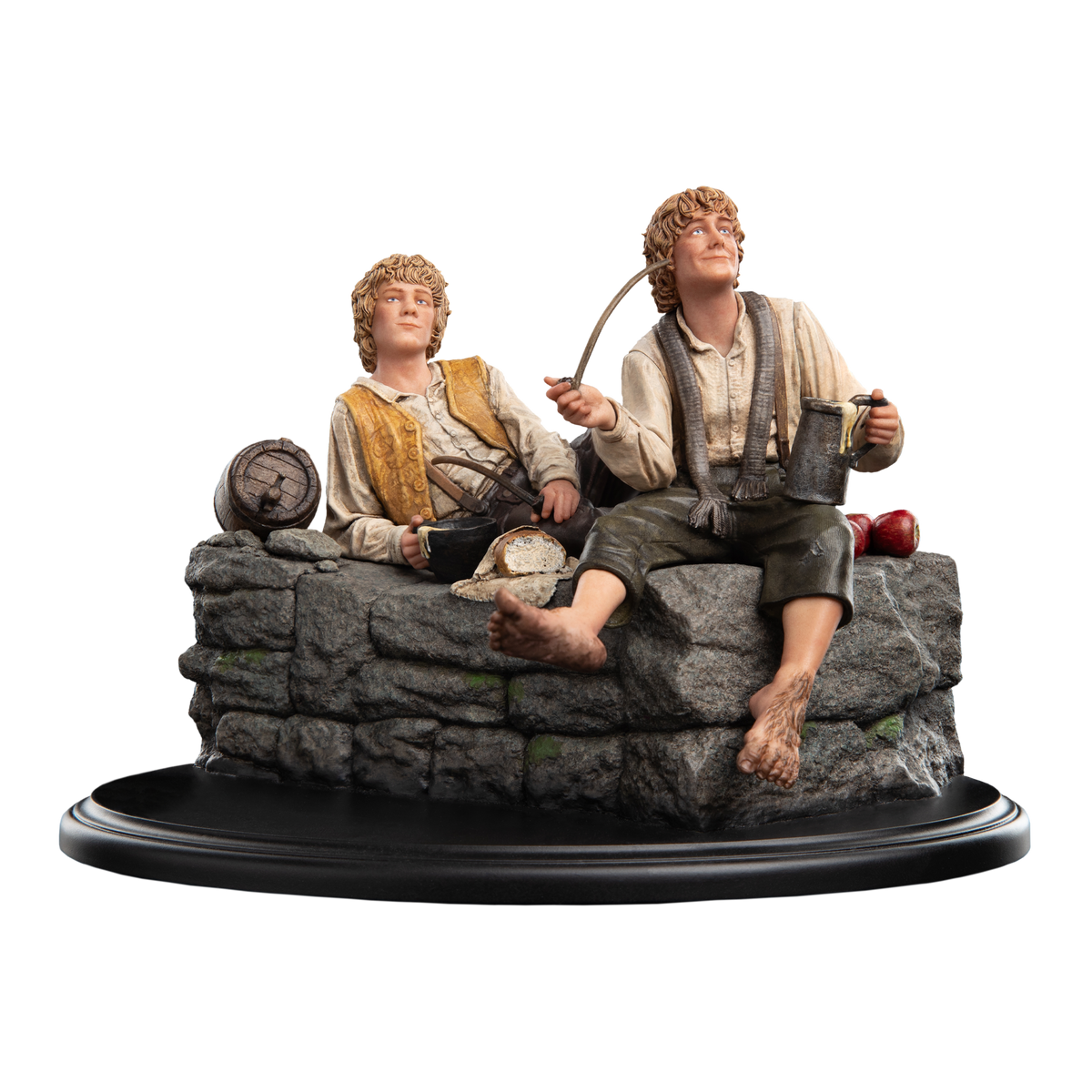 The Lord of the Rings: Merry and Pippin Miniature Statue