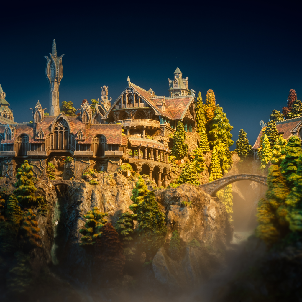 The Lord of the Rings: Rivendell Miniature Environment Updated