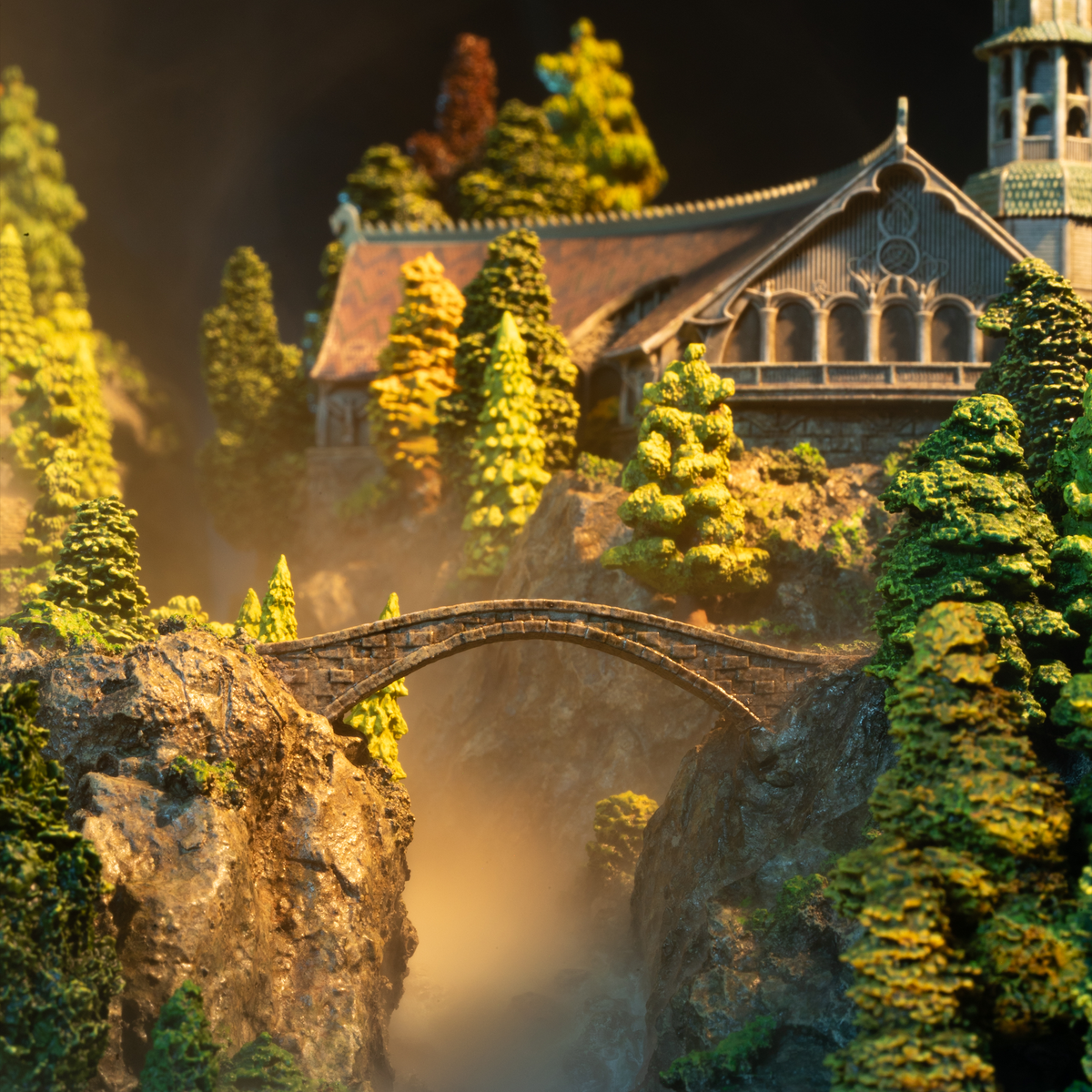 The Lord of the Rings: Rivendell Miniature Environment Updated