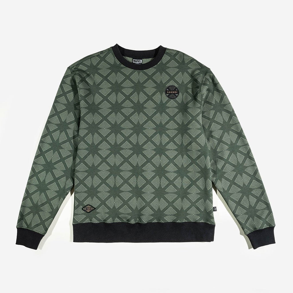 X-Men Rogue Green Crew Sweatshirt