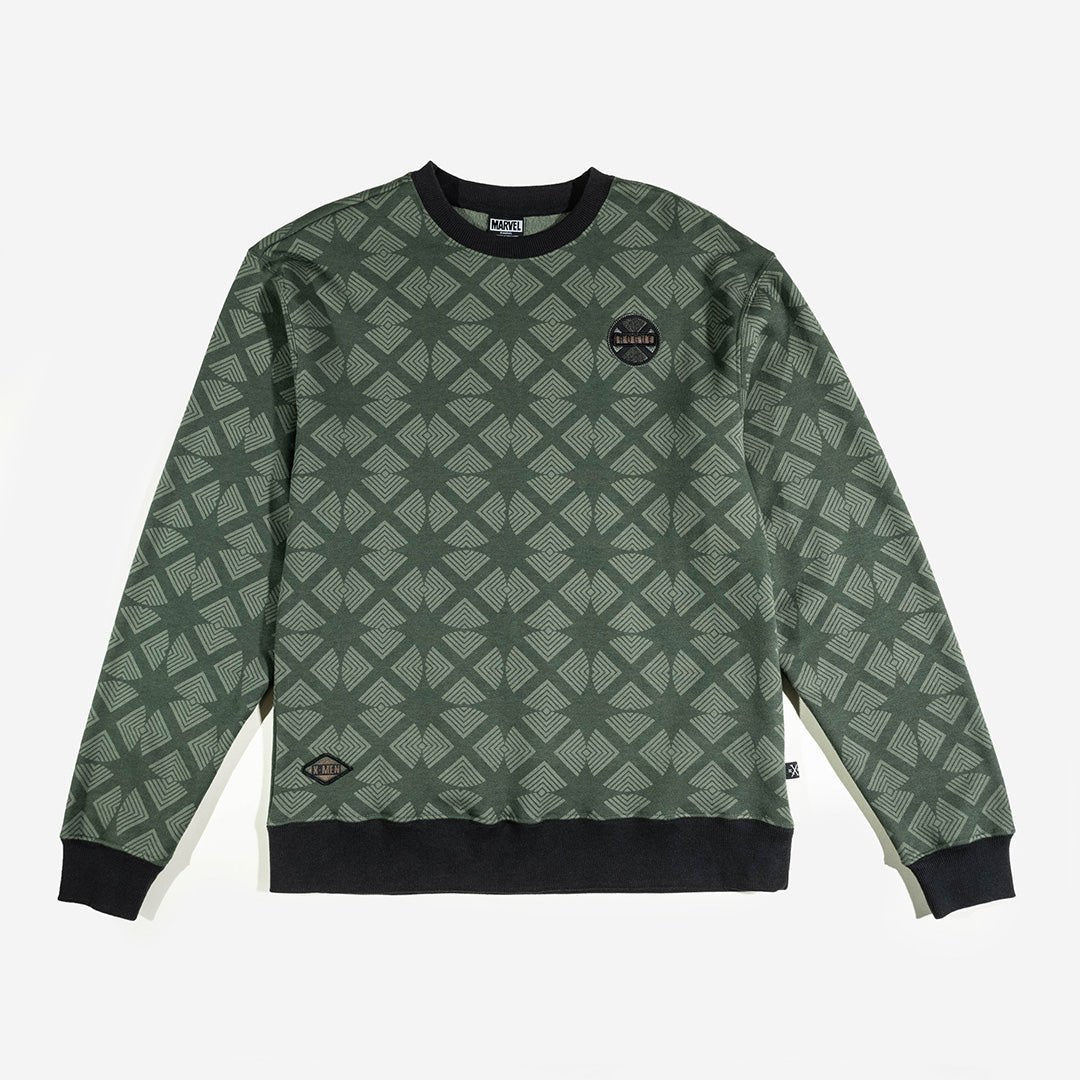 X-Men Rogue Green Crew Sweatshirt