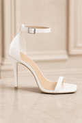 Sleek Muse Ankle Strap Heels