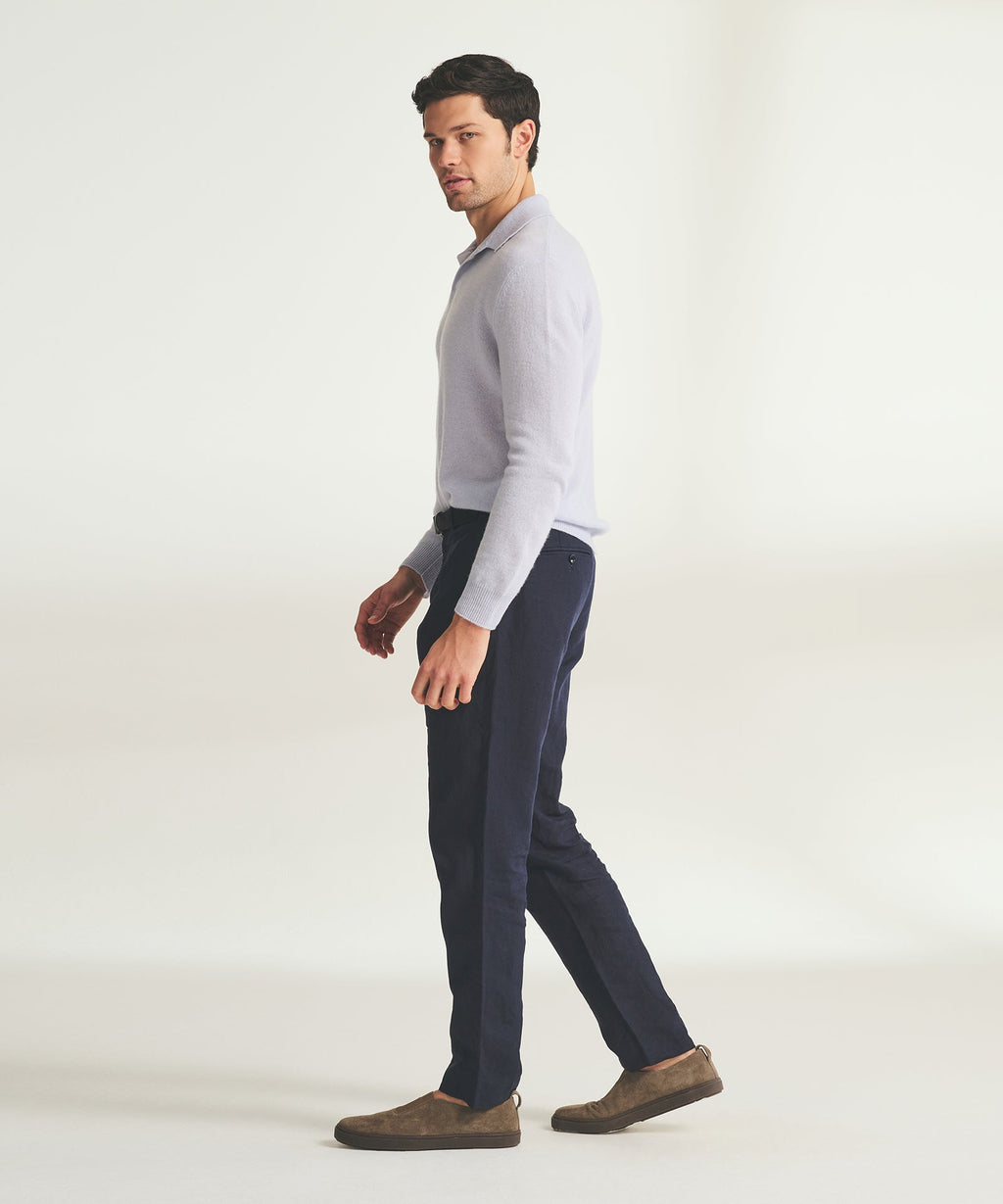 Lightweight Cashmere Relaxed Polo
