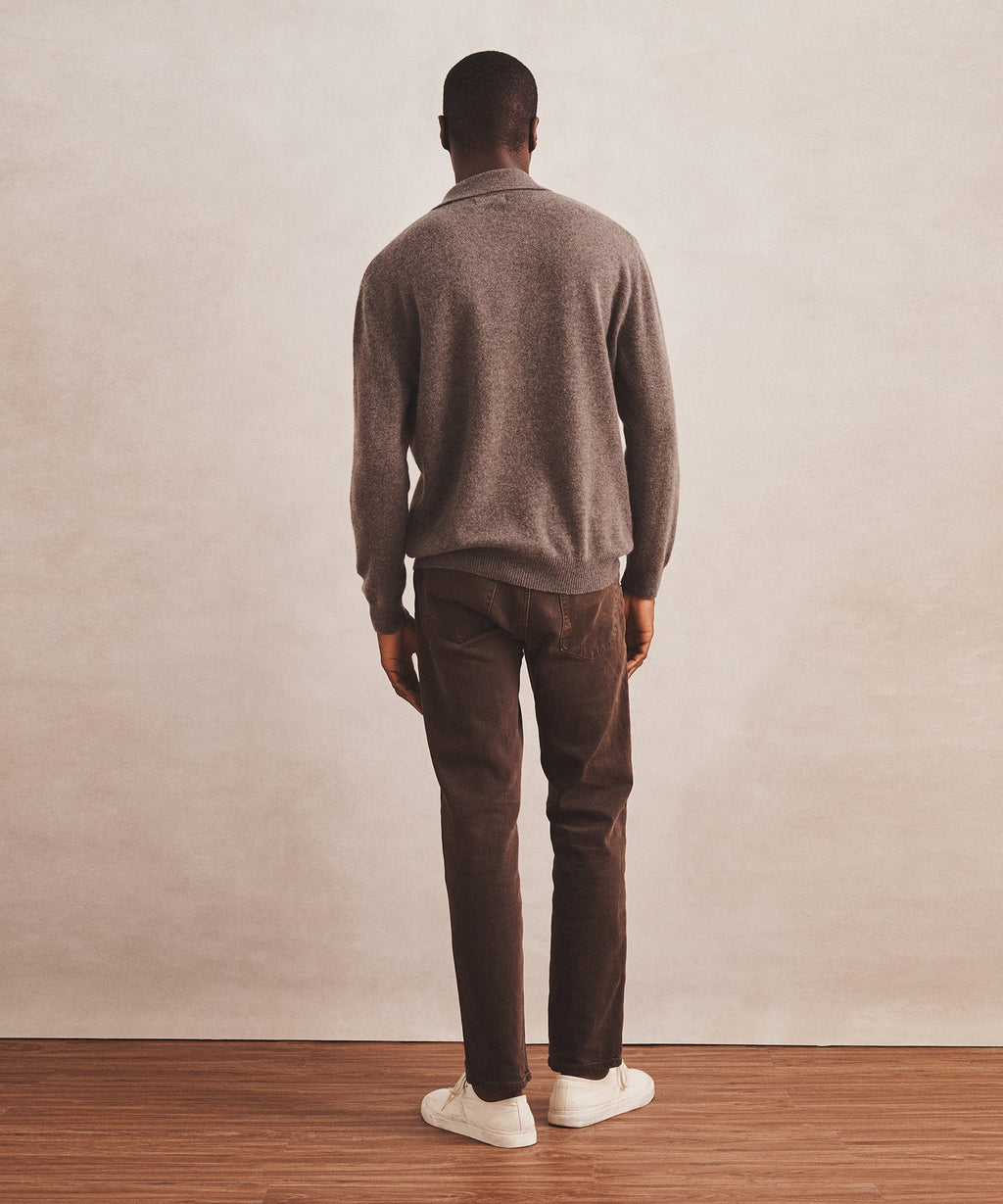 Lightweight Cashmere Relaxed Polo
