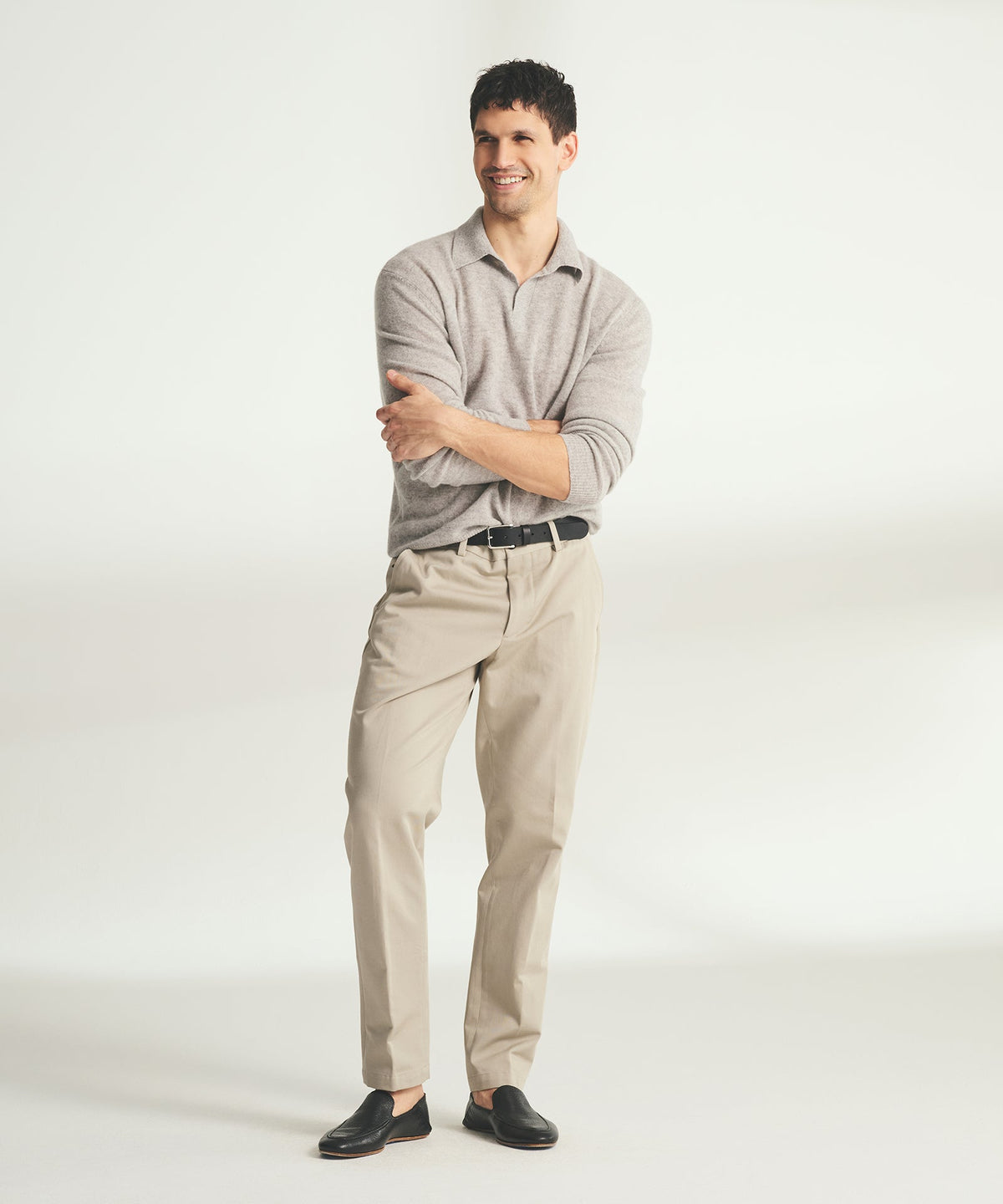 Lightweight Cashmere Relaxed Polo
