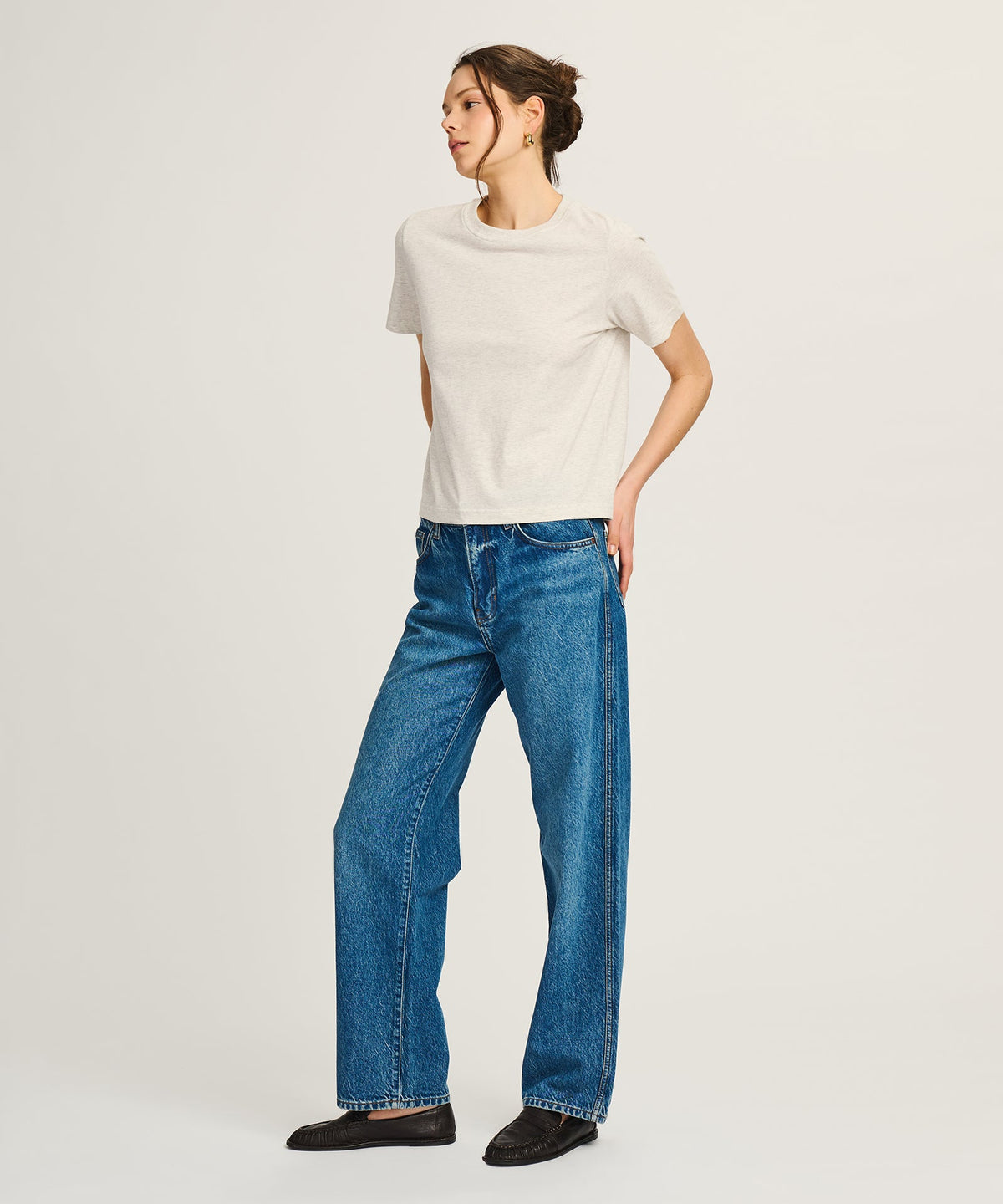 Lightweight Brushed Relaxed Tee