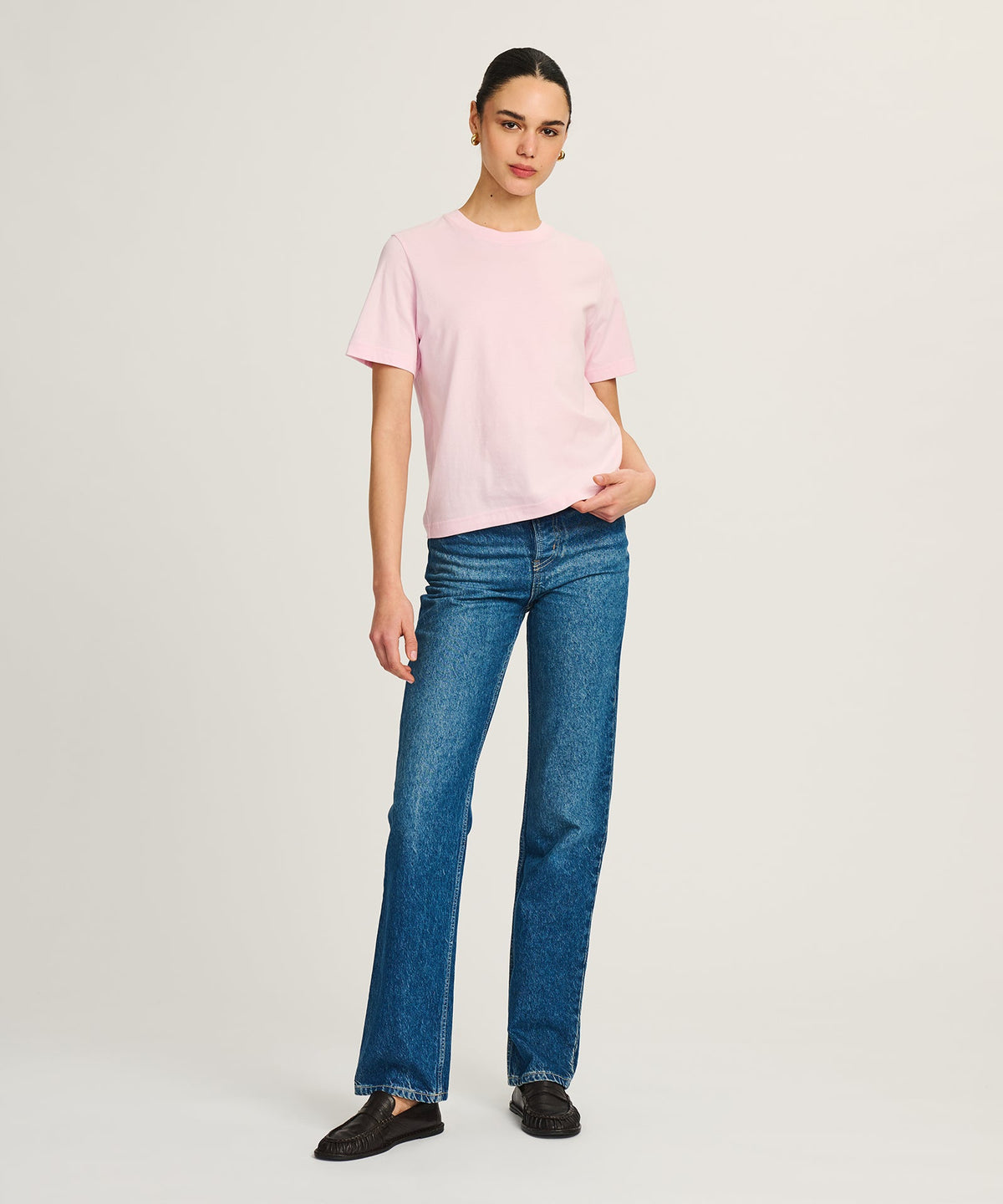 Lightweight Brushed Relaxed Tee