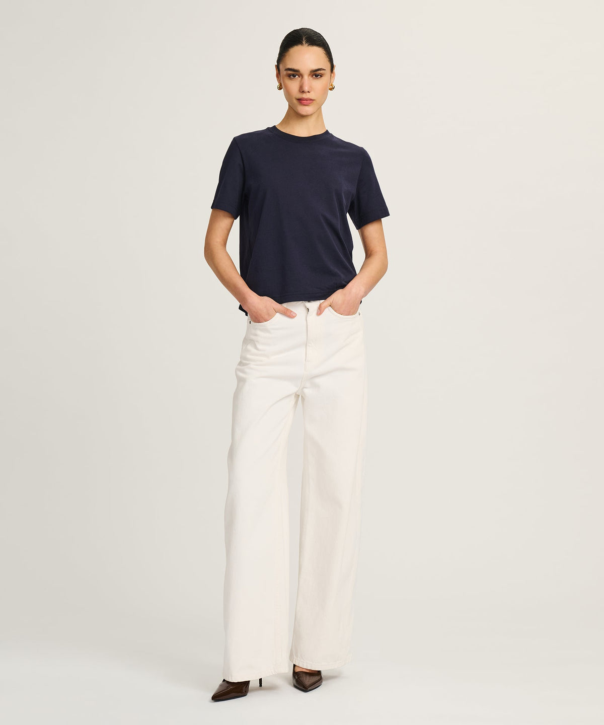 Lightweight Brushed Relaxed Tee