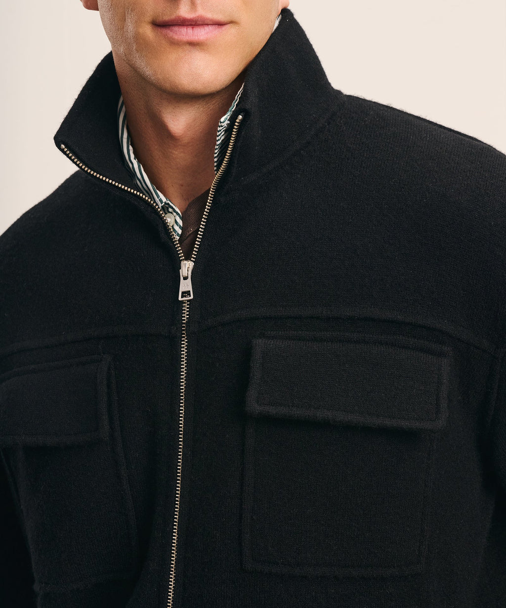 Luxe Cashmino Milano Utility Jacket