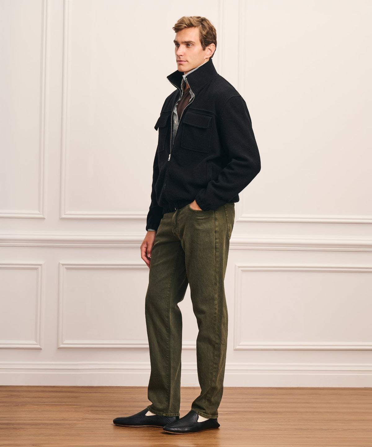 Luxe Cashmino Milano Utility Jacket