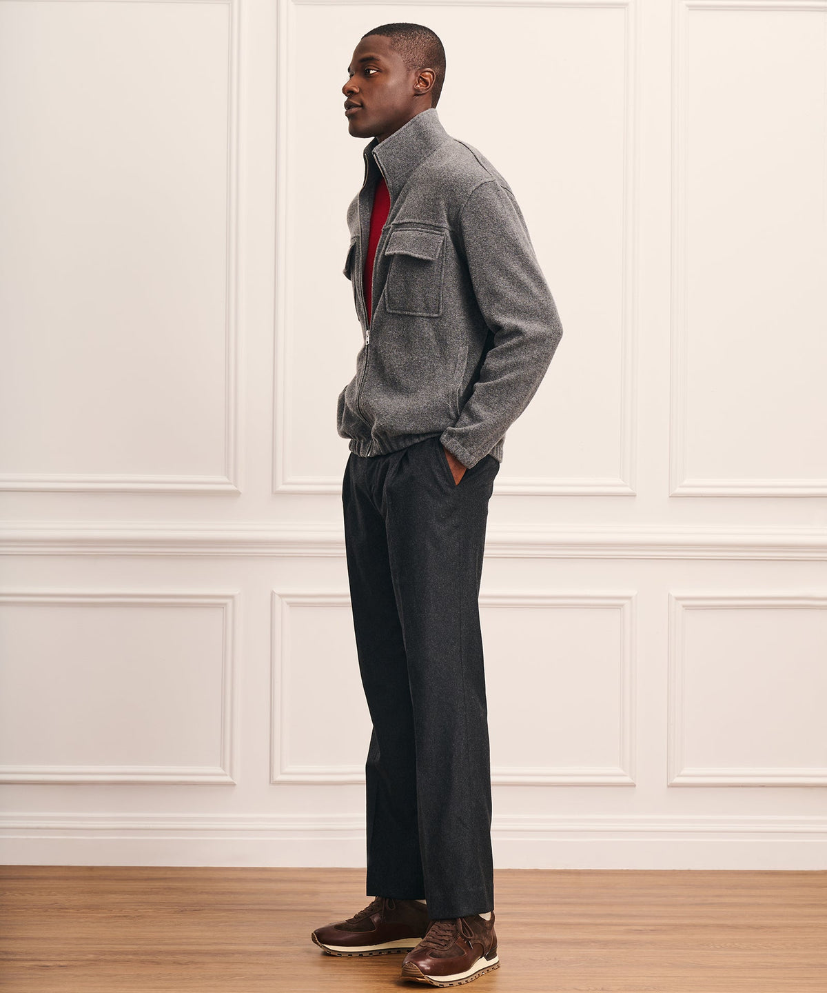 Luxe Cashmino Milano Utility Jacket