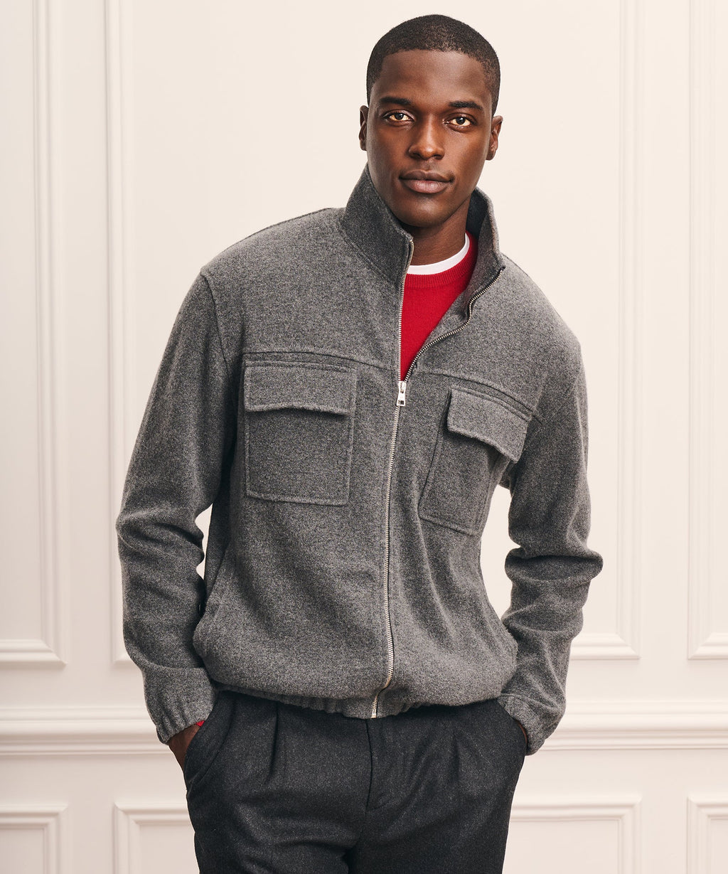 Luxe Cashmino Milano Utility Jacket
