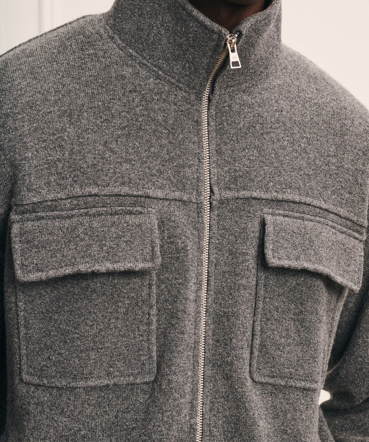 Luxe Cashmino Milano Utility Jacket