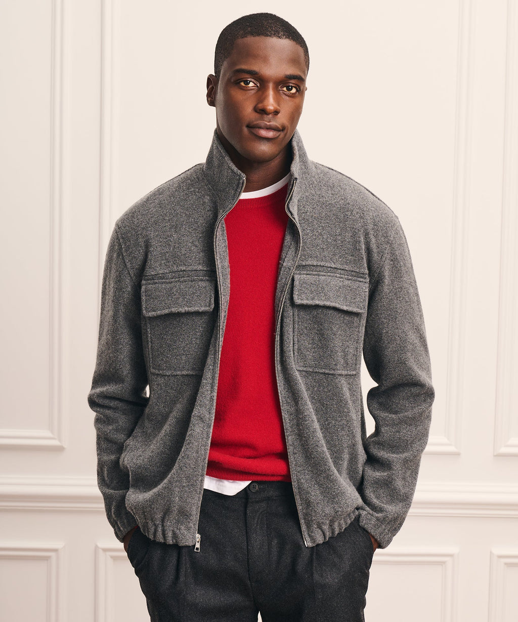 Luxe Cashmino Milano Utility Jacket