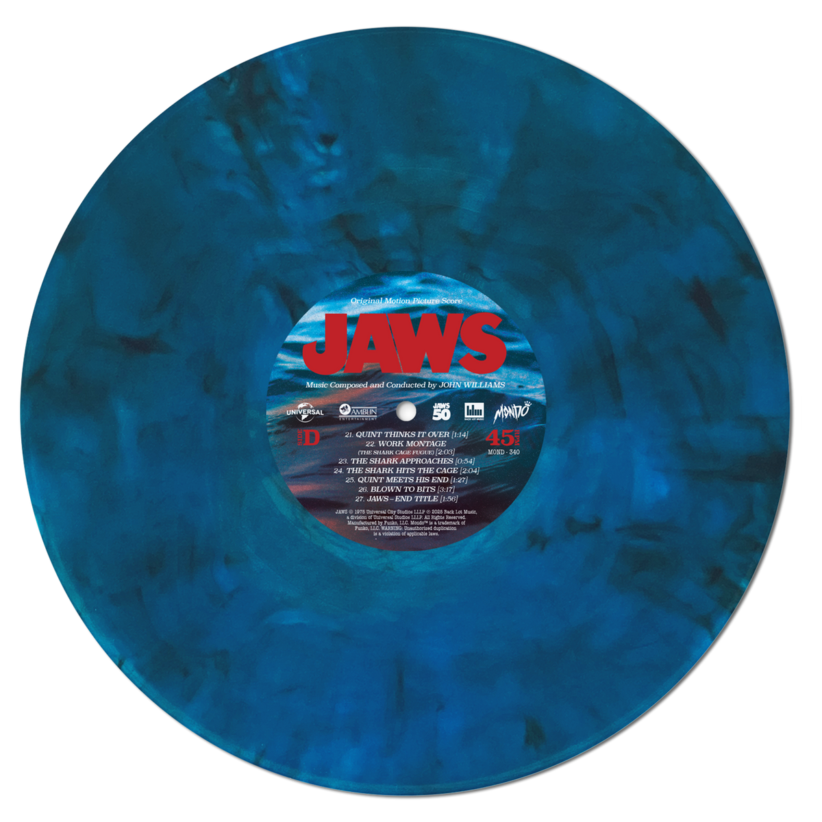Jaws - Original Motion Picture Score - 50th Anniversary Edition 2XLP