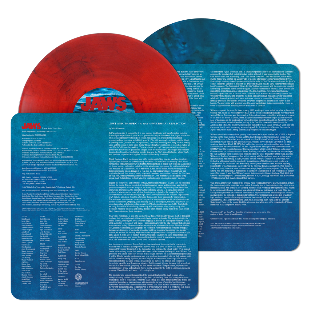 Jaws - Original Motion Picture Score - 50th Anniversary Edition 2XLP