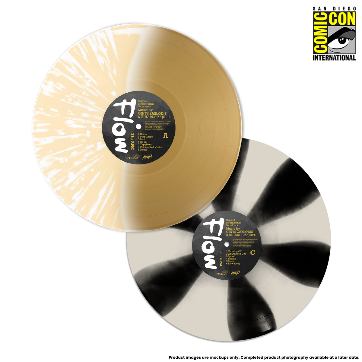 Flow - Original Motion Picture Soundtrack 2XLP - SDCC Exclusive