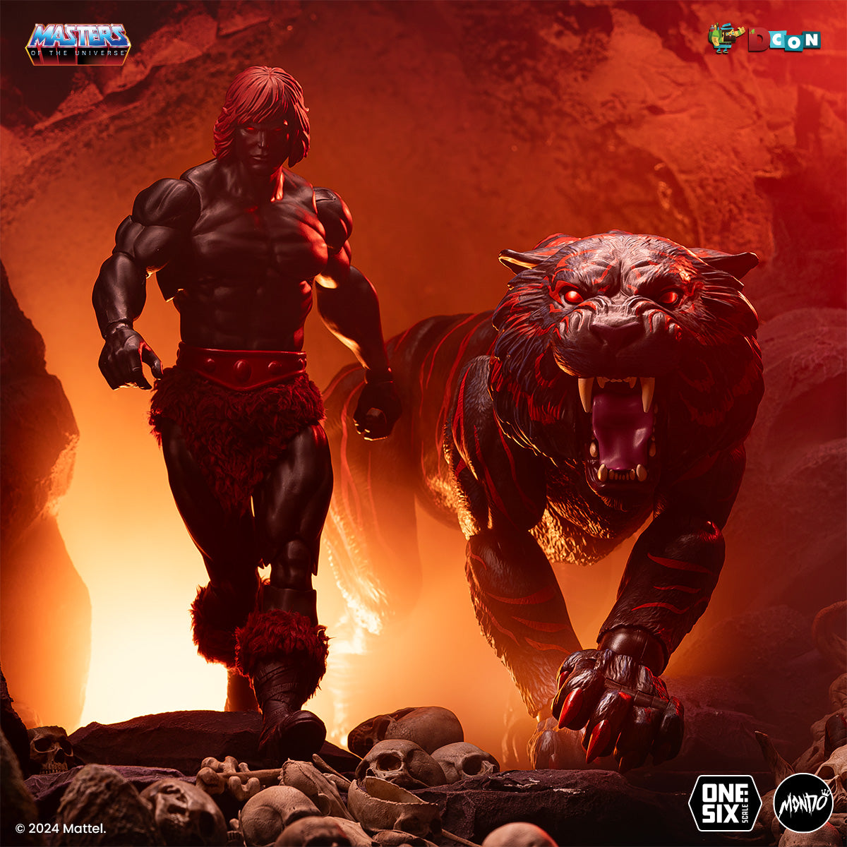 Masters of the Universe - Battle Cat 1/6 Scale Figure - Anti-Eternia Variant (Designer Con Exclusive)