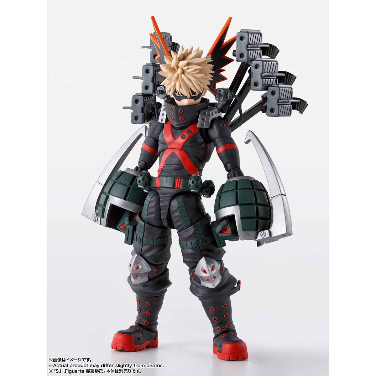 My Hero Academia S.H.Figuarts - Izuku Midoriya & Katsumi Bakugo Plus Ultra Option Parts Set